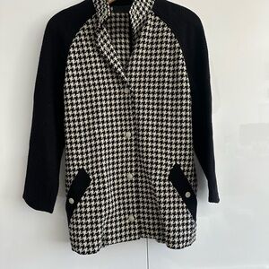 Rag & Bone Monochrome Checkered Jacket